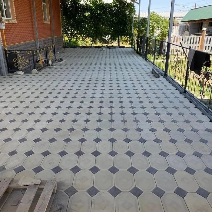 Укладка брусчастки