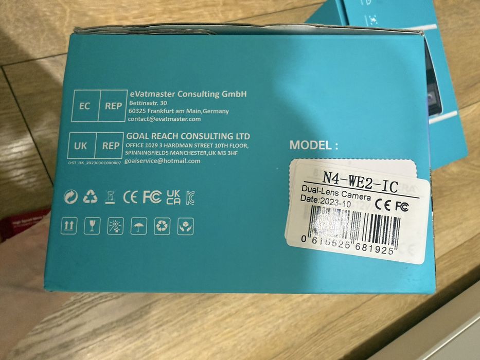 Vand 2 camere Cameră supraveghere WiFi dual lens N4-WE2-IC sigilate