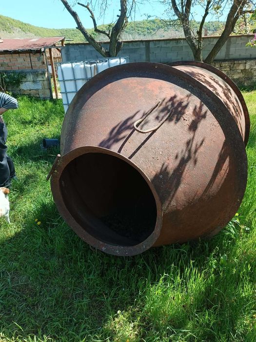 Метален контейнер/цистерна / бъркалка 3 м³ – дебелостенен