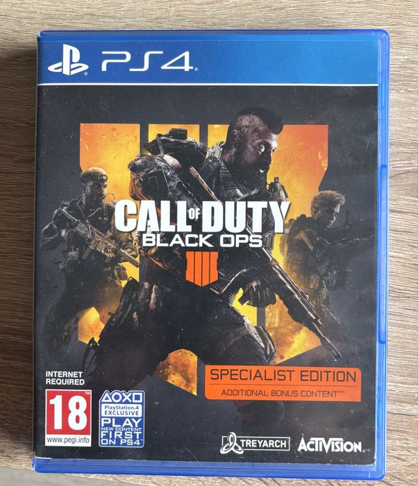 Playstation 4 игра - Call of Duty Black Ops 4