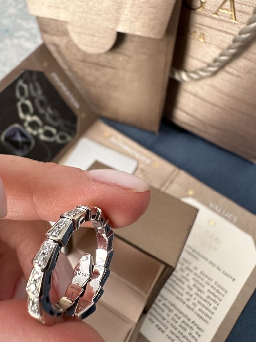 Bulgari serpenti кольцо