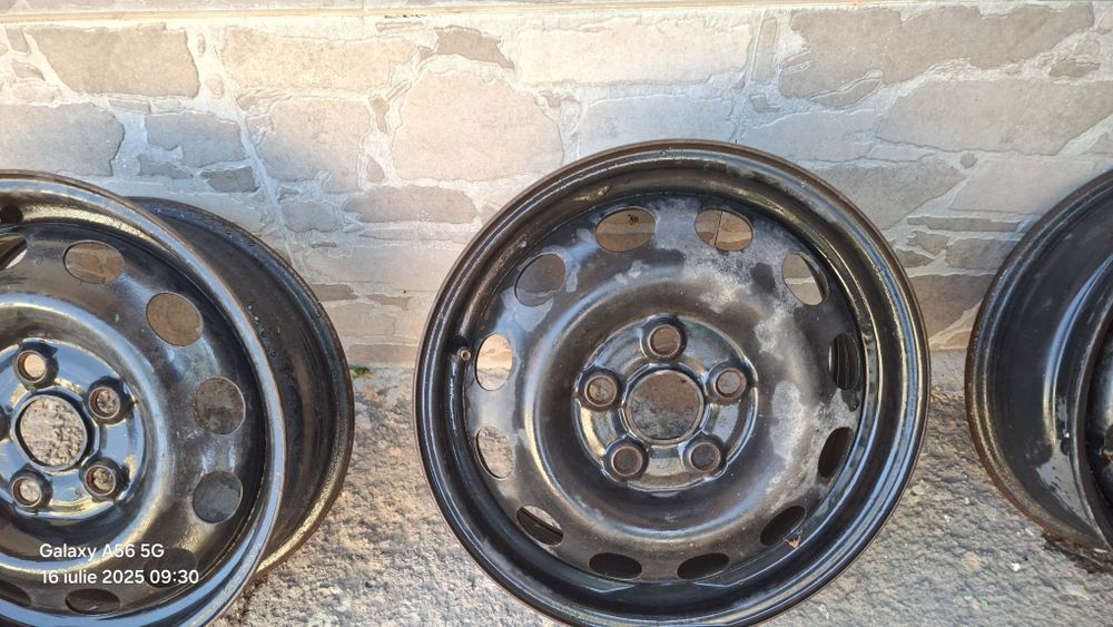 Jante oțel,15 țoli,skoda octavia 2,vw passat b5. Aaudi a4  5x112