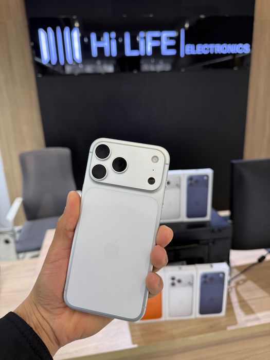 iPhone 17 Pro Max SIM+eSIM Rassrochka + BONUS | Boshlang'ich 400