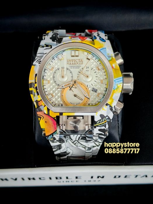 INVICTA Magnum Colour 52 mm, Инвикта нов ръчен часовник