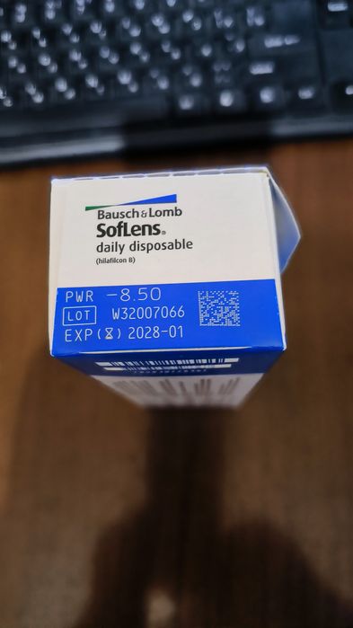 Контактные линзы -8.5  Bausch&Lomb daily