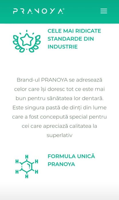PRANOYA pasta de dinti