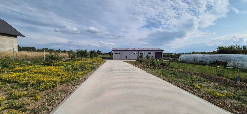 HALĂ INDUSTRIALĂ DE ÎNCHIRIAT – 340 mp | Teren 2.900 mp