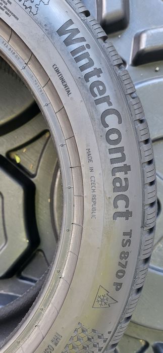 4 anvelope 215 55 18 continental winter ts870p 2022 top demo 8,5mm