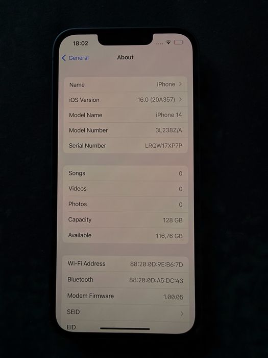 iPhone 14 128GB - като нов!