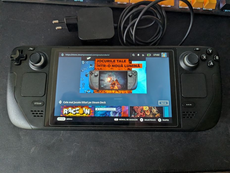 Consola Portabila Steam Deck 64GB + 256GB SD