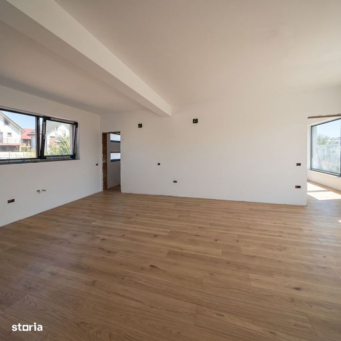 Casa individuala pe parter, 4 camere, teren 650mp
