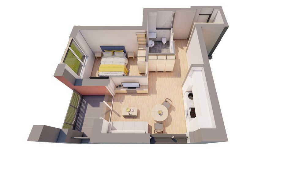 NOU- BLOC R39 ARED CITY direct de la dezvoltator – ap 28 (comision 0)