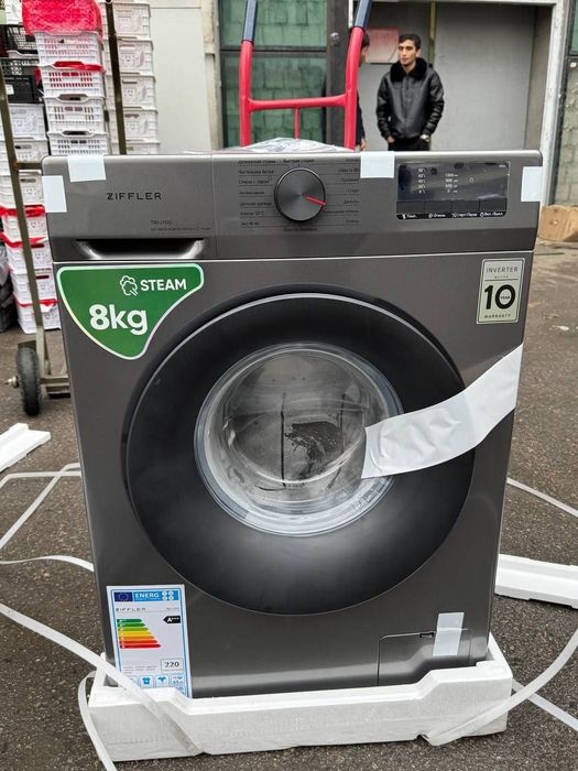 Kir yuvish mashinasi ziffler 8kg dastavka ustanovka garantiya