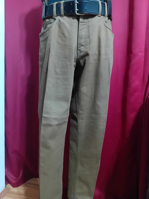 Pantaloni moto POLIZEI HESSEN ,blugi maron măsură 48 M