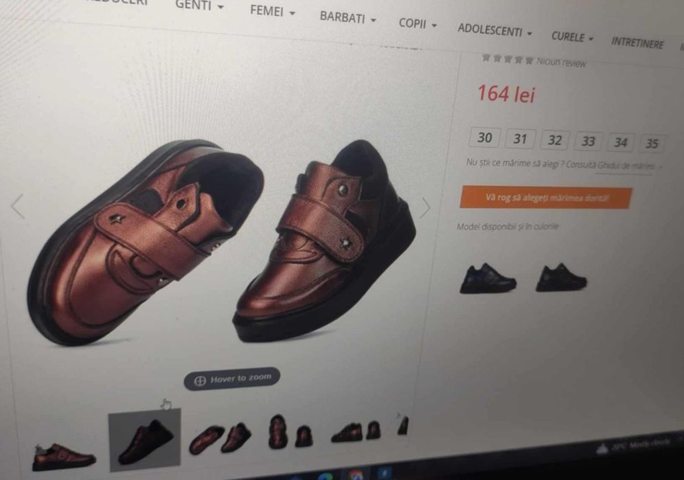 Ghete MC Kinley noi măr.33 Și Marelbo 30