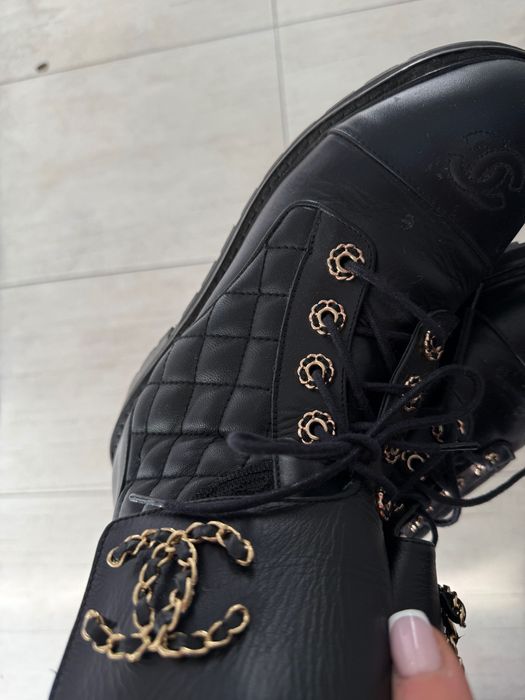 Боти Chanel 38номер ест кожа