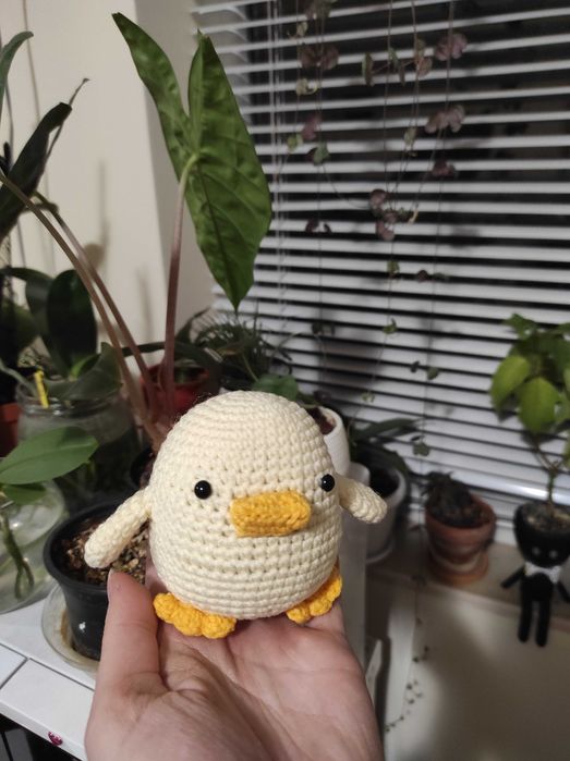 Ръчно изработено плетено пате