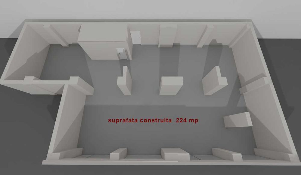 Spatiu Comercial Stefan Cel Mare - 225 mp - comision 0%