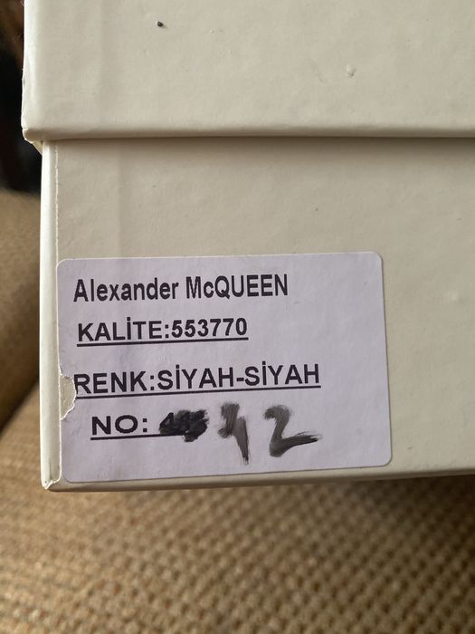Adidasi de barbati Alexander McQueen