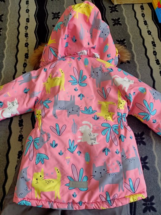 Зимний костюм на девочку