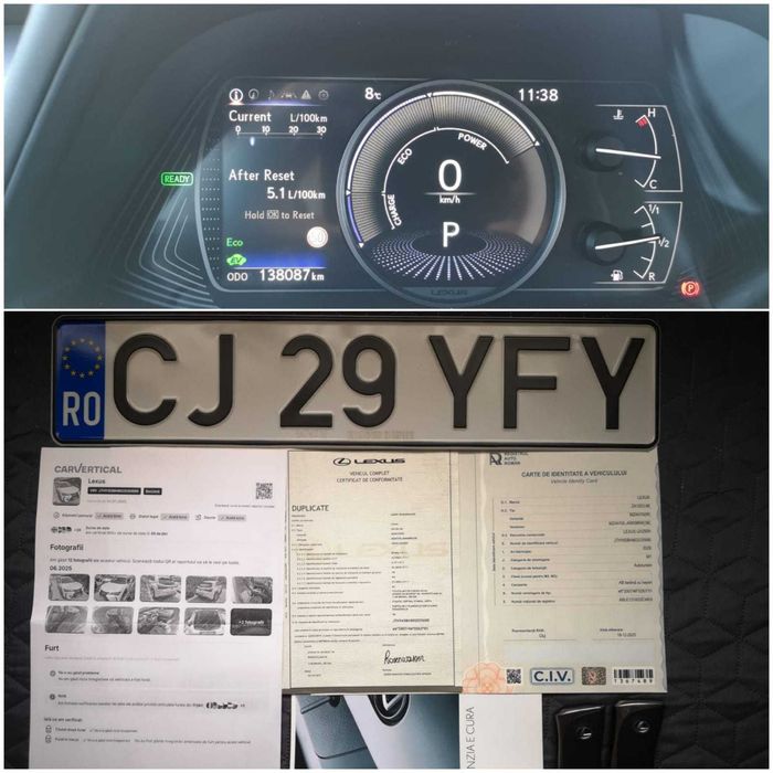 Lexus UX250h 15900+TVA