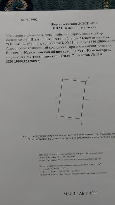 Продам дачный участок