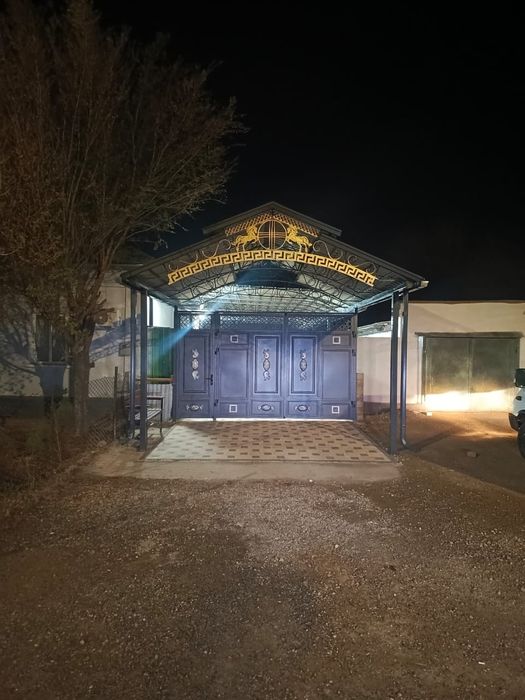 Навес, ворота, тапчан, сварка,