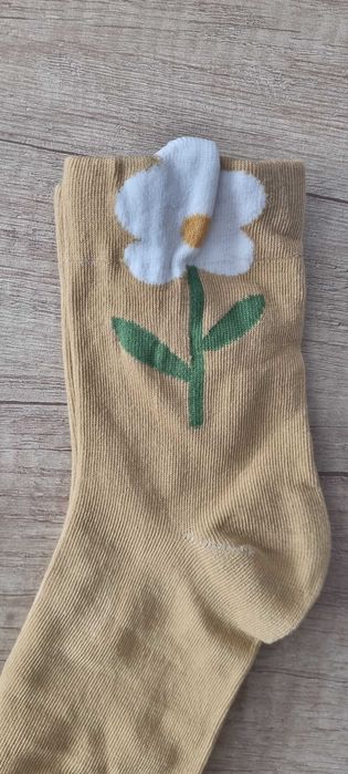 3 бр. цветни дамски чорапки с лале, one size