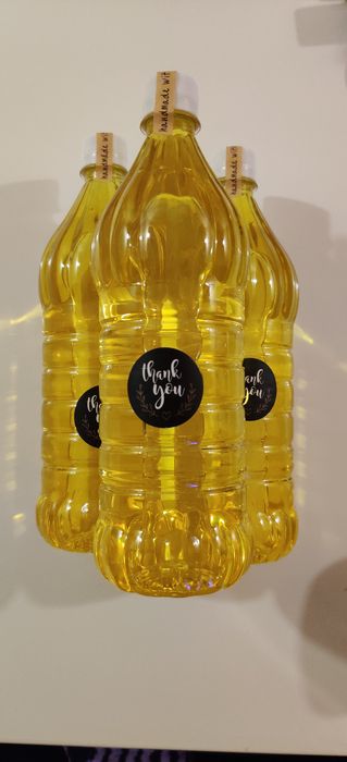 Ulei de floarea soarelui presat la rece, NATURAL