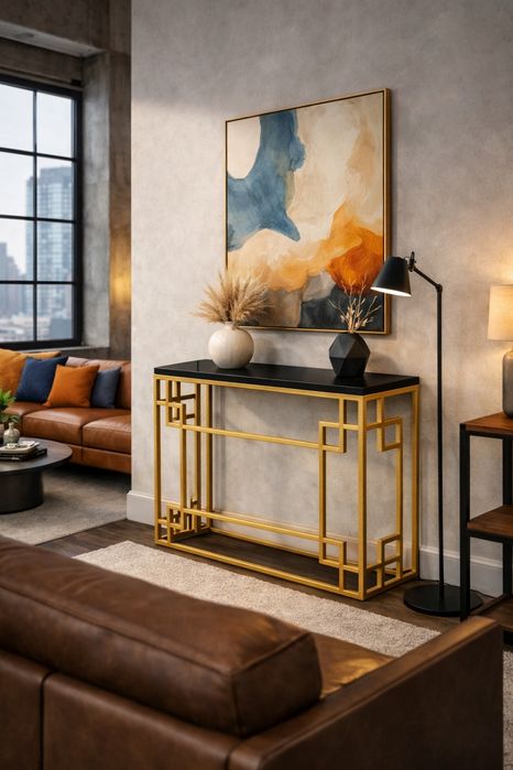 Konsol loft Gold