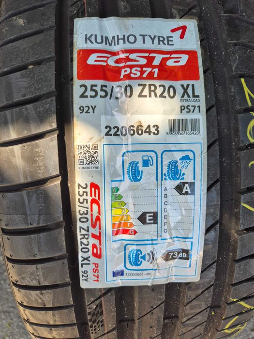 1 Anvelope de VARA - 255/30/20 92Y XL - Kumho Ecsta PS71 - NOU - DOT 2019 !