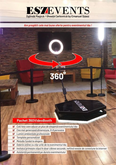 360VideoBooth/Cabină360VideoBooth/PhotoBooth/Selfie360