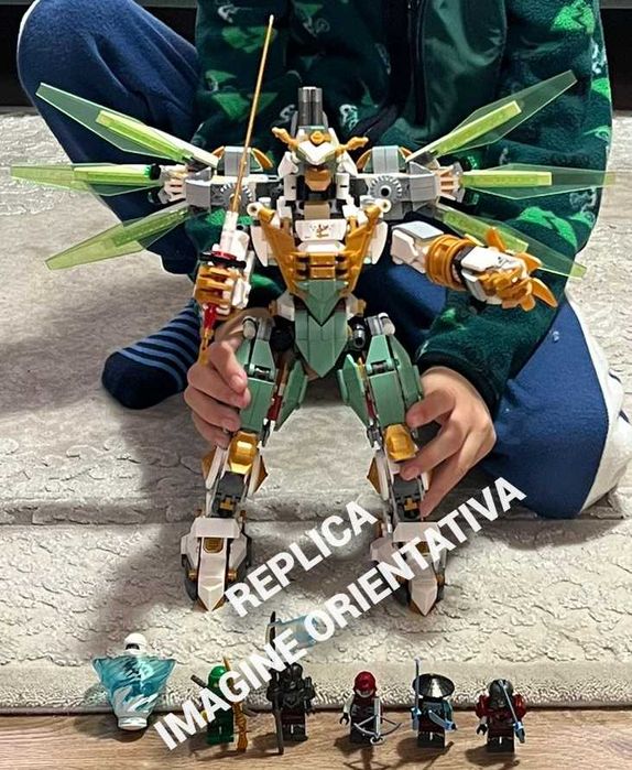 NOU TIP brand Le Go Ninjago Lupta robotul de titan al lui Lloyd 70676