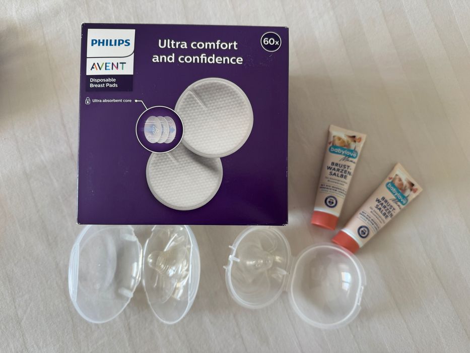 Комплект за кърмене/ Подплънки за гърди, протектори за з*рна, гелчета