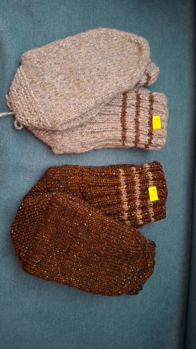 Ръчно плетени мъжки чорапи