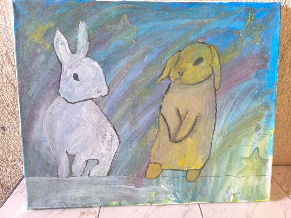 Авторски картини върху пано!