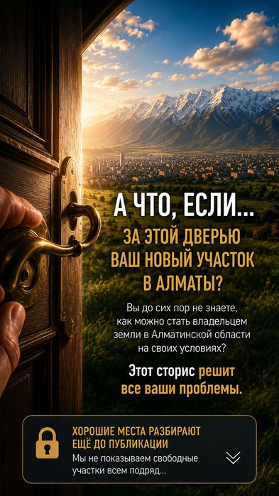 Продажа участков в Алматинской области