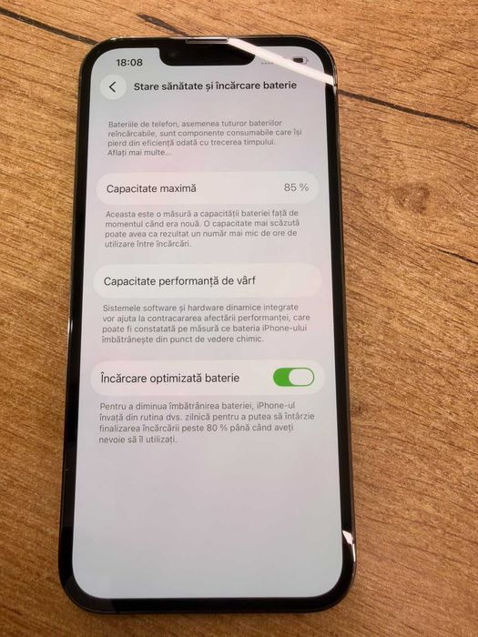 iPhone 13 Pro 256GB Graphite - Impecabil - Baterie 85% - Garantie 24 Luni
