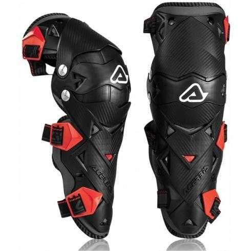 Мото наколенки протектори ACERBIS IMPACT EVO 3.0 BLACK/RED