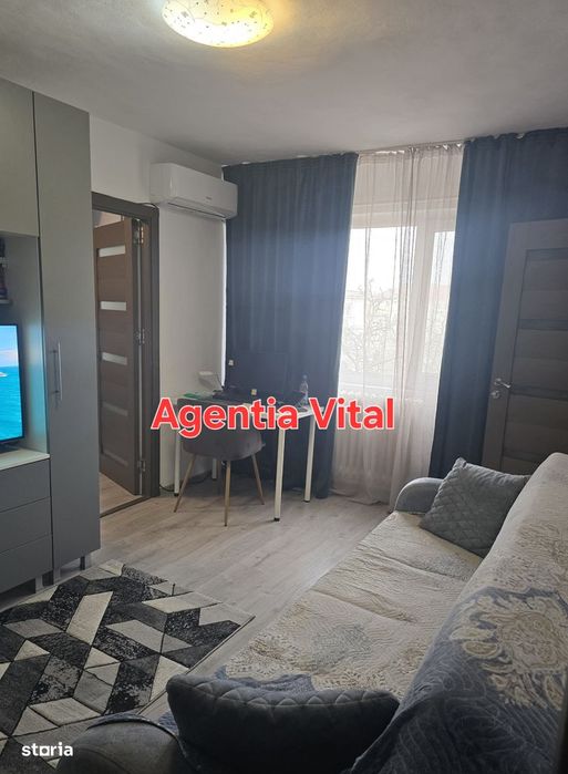 Apartament Valea Roșie cu balcon, 34 mp,mobilat și utilat
