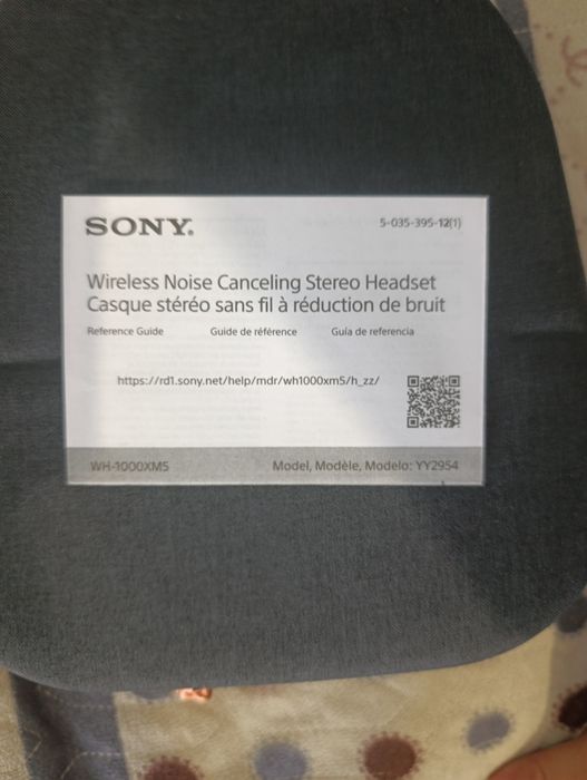 Наушники sony 1000x series XM5