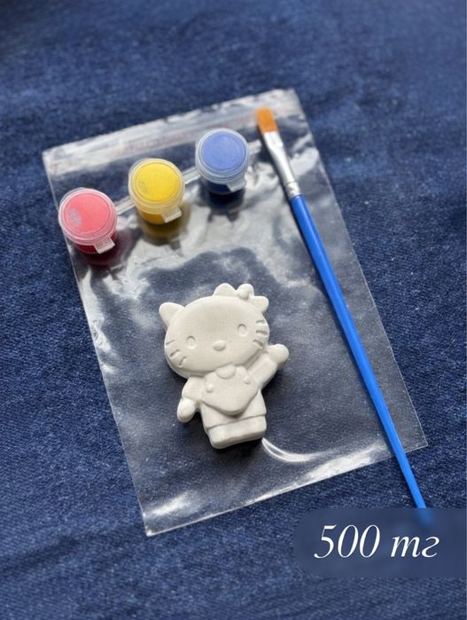 Фигурки из гипса, 3D разукрашки