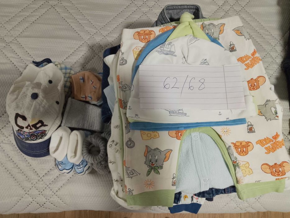 Бебешки комплекти. Нови. Размер 86