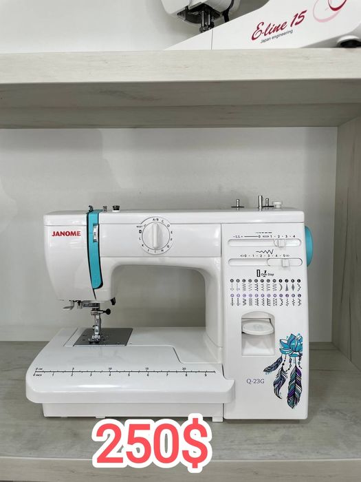 Janome оверлок и машины