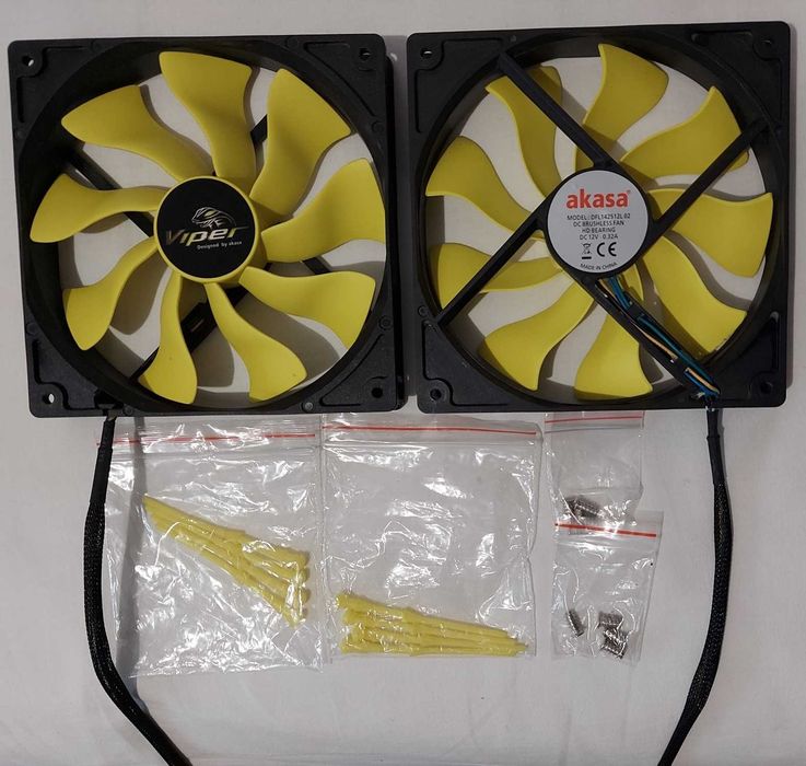 Ventilatoare AKASA Viper PWM 140mm