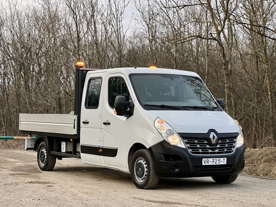 Renault Master,2016,bena3.20,doka,7 locuri,euro6,cui 2500kg,sprinter
