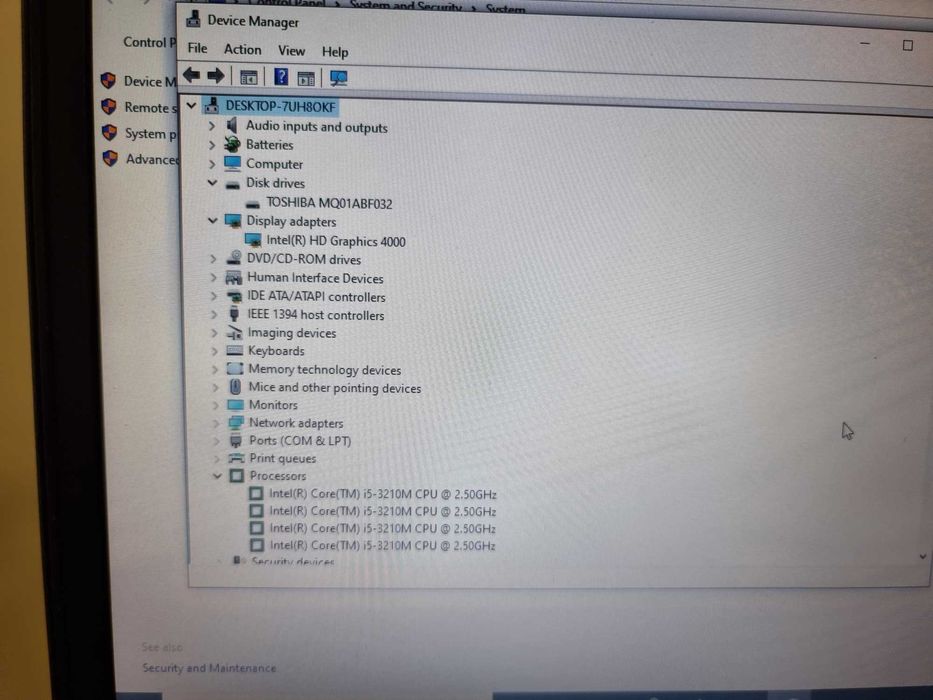 Лаптоп Hp Probook Core i5