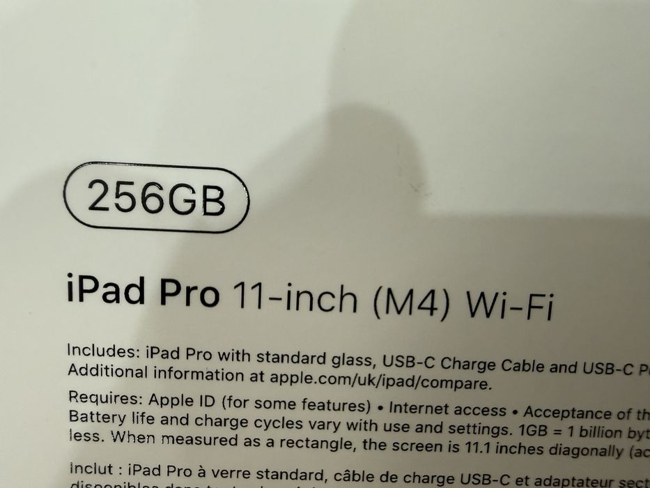 iPad Pro 11-inch (M4) Wi-Fi  256GB