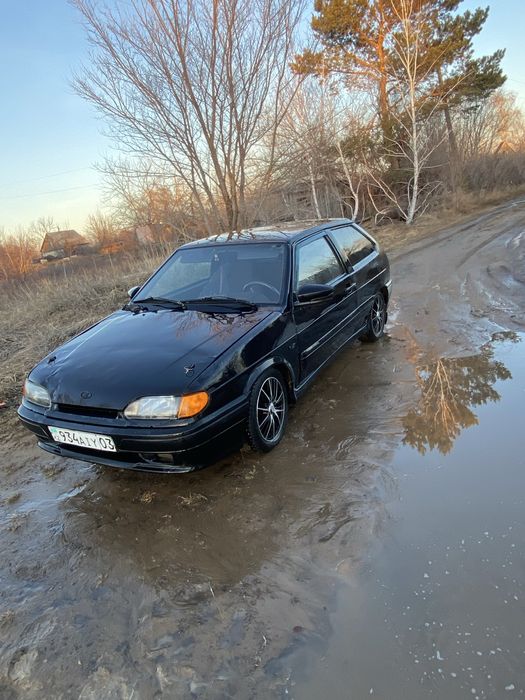 Ваз 2113 на активном ходу