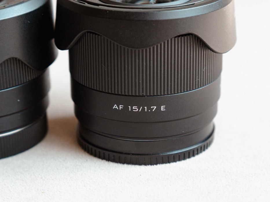 Обективи Viltrox 15mm, 25mm и 35mm f/1.7 за Sony E